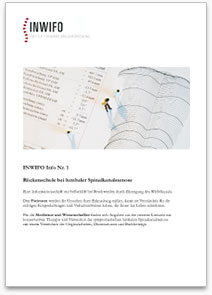 Download der Informationszeitschrift: Rückenschule bei lumbaler Spinalkanalstenose